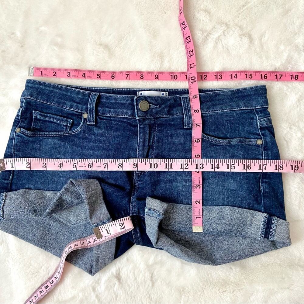 Paige Polka Dot Jean Shorts Size 27 - Picture 3 of 4